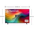 LG ทีวี 65Nano81 NanoCell สมาร์ททีวี 65 นิ้ว 4K UHD รุ่น 65NANO81TSA.ATM ปี 2024. 
