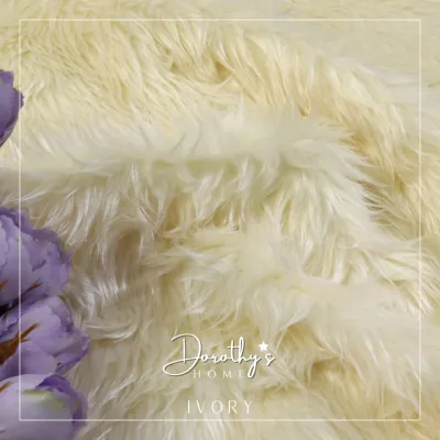 Special Plush Faux Fur Fabric in Small Sizes 17X16in 17x32in | Dorothys Home
