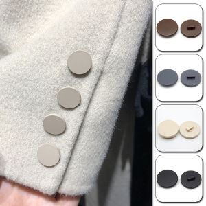 INTANG Clothing Fashion Design Black Diy High-foot White Windbreaker Accessories Decorative Resin Shank Button Sewing Material Spray Paint Buttons