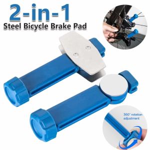 FUNG Carbon Steel Bicycle Brake Piston Resetter 360° Rotatable Non-destructive Brake Caliper Reset Tool Professional Bike Maintenance Bike Piston Repair Tool Brake Caliper Repair
