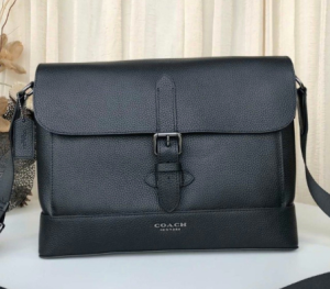 50051 88892 Hudson Small Messenger In Signature Canvas Men Crossbody Sling Bag