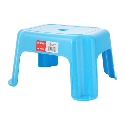 Leopard Stool (S) Blue