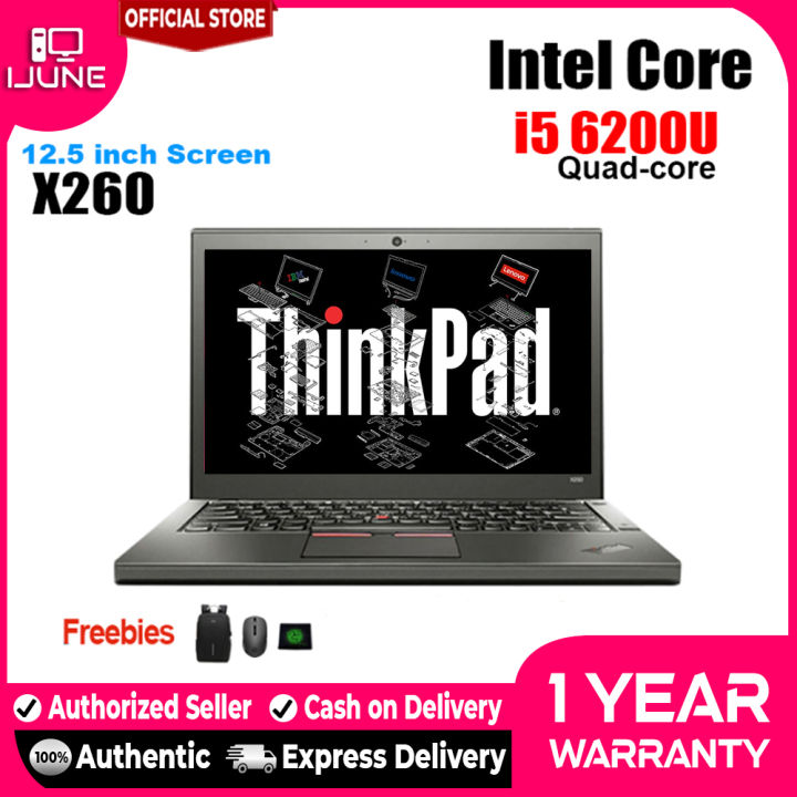 Lenovo Laptop X260 Thinkpad I7 I5 I3 Quad-core Inel HD520 Graphics 4G 8g  16g DDR4 RAM 120G 240G 480G ssd New