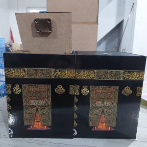 Celengan Kabah Besar Dengan Kunci Murah Souvenir Haji Umroh Celengan Kotak kabah Jumbo + Kunci