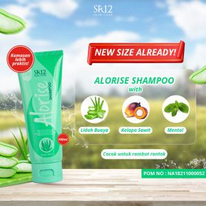 ALORISE SHAMPOO SR12 SKINCARE HERBAL BPOM SHAMPO RAMBUT RONTOK SAMPO LIDAH BUAYA ATASI RAMBUT RONTOK KERIN DAN BERCABANG