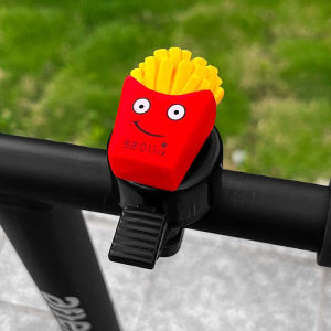 Hamburger French Fries Cartoon Bike Bell Dog Bike Scooter Bell