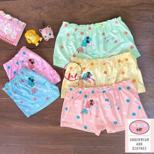 quần chíp đùi cho bé gái (8-35kg) hàng cotton kháng khuẩn chất liệu mịn đẹp co giãn đàn hồi tốt-MS 301