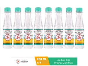 Minuman Kaleng / Larutan Penyegar Rasa Kaki Tiga 320 Ml x 6 Varian Markisa Anggur Leci Jambu Biji Stroberi Jeruk Melon Cooltopia Anak 250 Ml x 6 ( Jeruk Leci Strawberry ) Original 200 Ml x 8 Botol Rasa 320 x 6 Varian Orange Guava Lychee