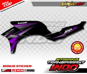 STRIPING VARIASI KAWASAKI NINJA SS / STICKER LIST MOTOR KAWASAKI NINJA SS