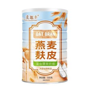 燕麥麩皮粉 纯燕麦麸皮营养早餐即食冲饮膳食纤维免煮饱腹代餐 Oat Bran Nutritious Meal Replacement