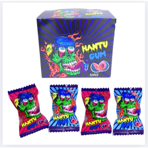 50pcs Nantu Gum Bubble Gum Candy SUGAR CRASH