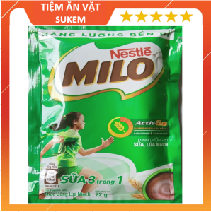 Milo gói nhỏ 22g vị ngọt thơm dễ uống