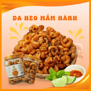 Da Heo Mắm Hành Cuộn SileKhoTasTy- Hũ 250g