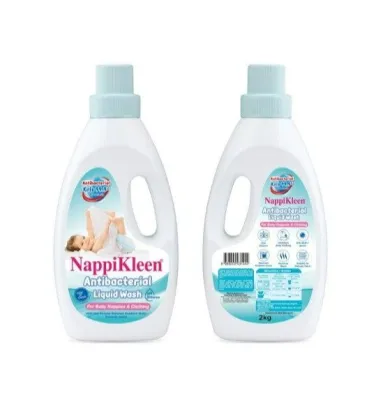 Nappikleen Anti-Bacterial Liquid Wash (1.85kg) Laundry Detergent