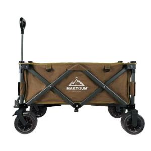 Four-Wheeled Vehicle Portable Multifunctional Foldable Cart Good  For SG  Trolley Camping Wagon Camp Car Outdoor Trailer Camping Car Four-Wheel Hand Buggy TrailerD Deliver