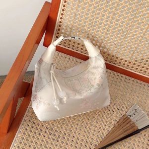 Túi đeo chéo nữ gấm thêu hoa cổ điển 3in1 – Túi xách nhỏ gọn cầm tay dự tiệc sang trọng