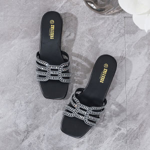 【LZ16】NEW KOREAN SIMPLE SANDALS FOR WOMEN WITH HEELS AND HIGH QUALITY