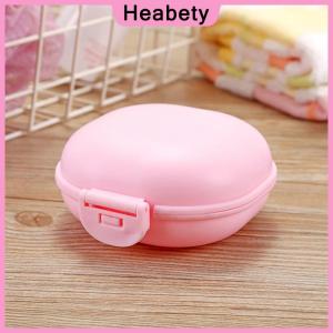 Heabety Bathroom Dish Plate Case Home Shower Travel Hiking Holder Container Soap Box