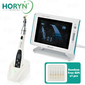 HORYN ทั้งชุดทันตกรรม Endo มอเตอร์ LED 16:1 Contra มุม Root Canal Apex Locator ทั้งชุด Endodontic เครื่องมือ