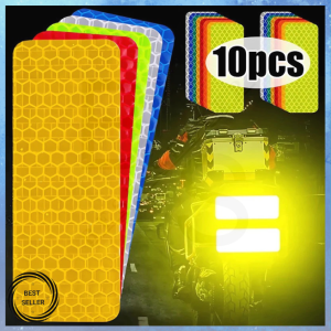 Car reflective warning sticker bumper safety reflective strip tape