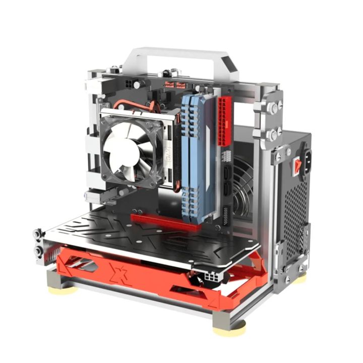 Official Shipment Open PC Gamer ITX MATX ATX Case Frame