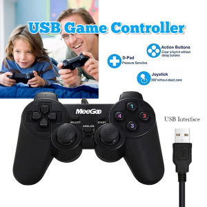 Games Joystick Gamepad USB Wired Game Controller Rocker Vibration Handle Wired Gamepad Joypad For PC Computer