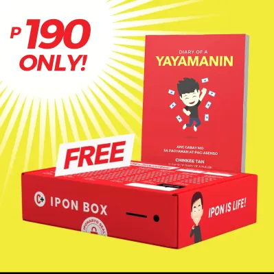 Buy 1 Book with FREE IPON BOX by Chinkee Tan Chinkshop (My Negosyo Diary & Pera ni Mister Pera ni Misis) free ipon box iponbox Self Help Books