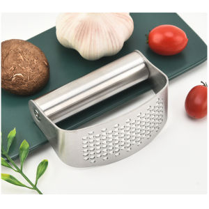 Dụng cụ dập tỏi hành ép tỏihan nghiền tỏi inox dụng cụ nghiền tỏi bằng thép không gỉ tiện dụng cho nhà bếp máy ép tỏi