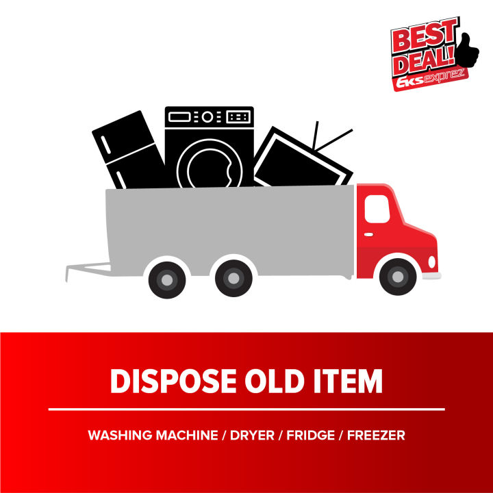 Disposal Service (Old Fridge / Freezer / Dryer / Washing Machine