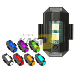 Safety Riding At Night Signal Light For Bike Multicolor Flash Warning Light Led Lights For Motorcycle