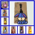 A must-have cartoon luggage tag Winnie the Pooh-Tigger Il Donkey Piggy Luggage Tag Boarding Pass Luggage Tag Ornament Name Tag. 