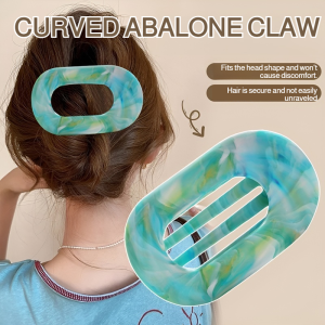 kẹp băng đô tinh tế dễ bị tóc dính vào kẹp tóc kết cấu chuyển màu độc đáo không dễ để phân tán