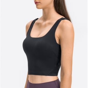 ISLAND WALK Women Sports Bra Yoga Bra Fashion U-back Comfortable Crop Top Fitness Gym Workout Running S-XXL DW120