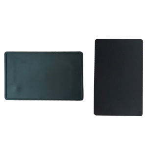 1 PC 13.56MHz 504 byte cao cấp tùy chỉnh thông minh bằng thép không gỉ NFC thẻ kinh doanh có thể được in trên hai mặt