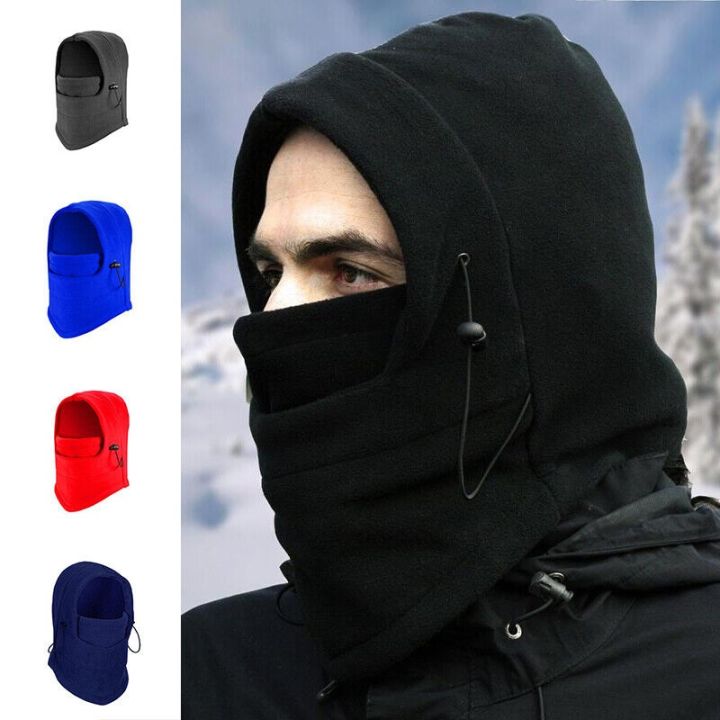 in Men and Women Winter Cold-proof Balaclavas Hat Windproof Face  Protection CS Mask Headgear Outdoor Bicycle Riding Hat Lazada PH