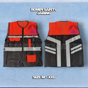 Rompi Jaring Proyek Safety Vest Rompi safety
