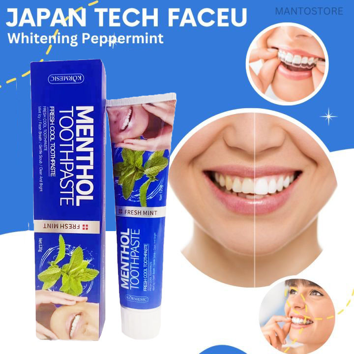 Original Japan toothpaste tooth whitening 180g Whitening Peppermint ...