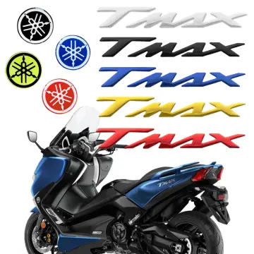 2 TMAX 3D Aufkleber Aus Harz Für Yamaha TMAX 500-560 – Carbon-Optik, Handbeschichtet, Kratzfest & Wasserdicht