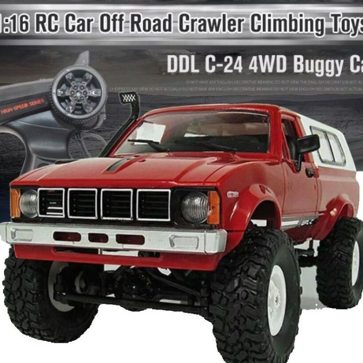 Wpl C-24 C24 Rtr Toyota Hilux 1/16 Rc Adventure Offroad 4Wd