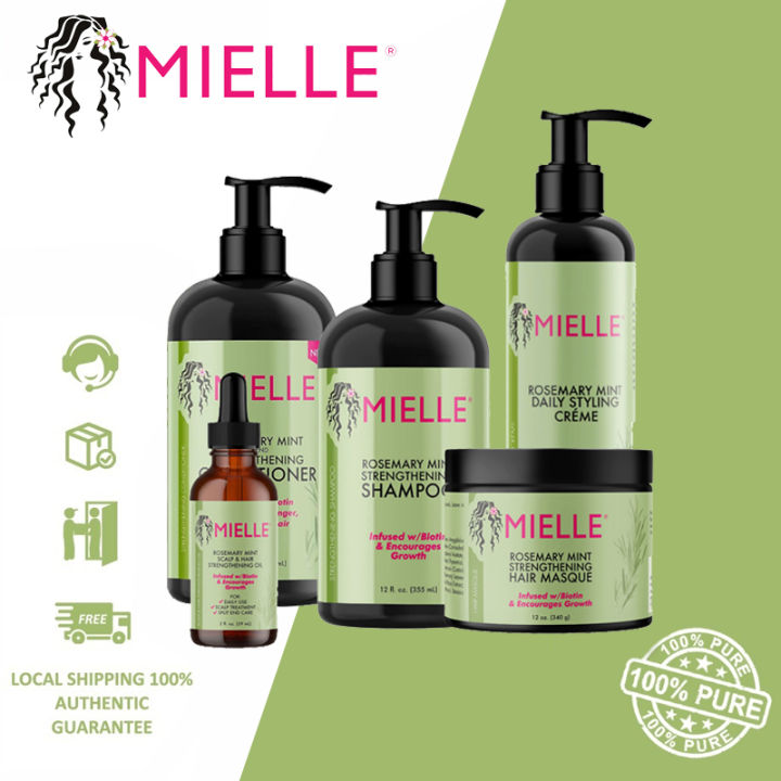 Mielle Rosemary Mint Scalp & Hair Strengthening Oil Hair Grower