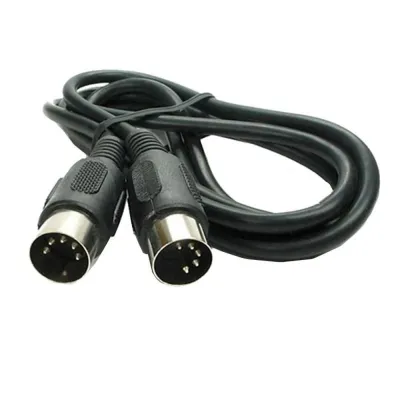 สายดนตรี495HS DIN ปลั๊กไปยัง5PIN MIDI DIN 5ขา5PIN ตัวผู้ไปยังตัวผู้เมตร/เมตรสายเชื่อมต่อสายเคเบิลอะแดปเตอร์สายต่อสัญญาณเสียงสาย5PIN สาย MIDI DIN