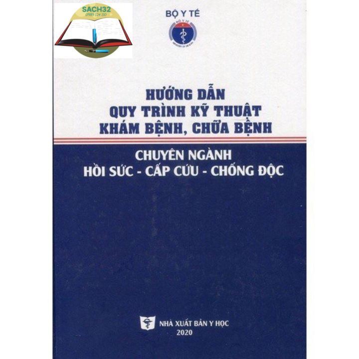 Hướng Dẫn Quy Trình Kỹ Thuật Khám Bệnh Chữa Bệnh Chuyên Ngành Hồi Sức ...