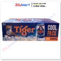 Bia Tiger Cool Pack (thùng 24 lon) loại 250ml. 