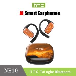 HTC NE10 Tai nghe dịch thuật AI  Cát lấp lánh Tai nghe không dây Bluetooth V5.4  OWS Tai nghe thể thao Tai nghe nhét