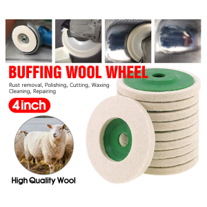 BUFFING Wheel 4" Buffing Disc for Grinder Buffing Disk Buffing Wheel Polishing Stainless Steel Buffing & Polishing Pads Buffing Maong Cotton