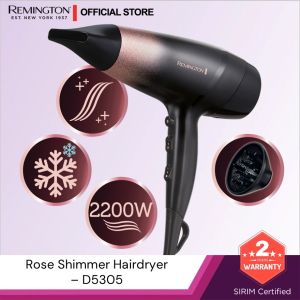 REMINGTON Rose Shimmer Hairdryer D5305