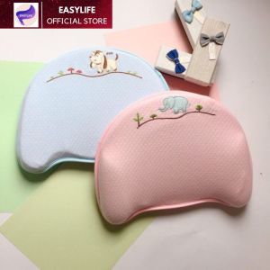 Gối cao su non chống bẹp đầu méo đầu nghẹo cổ cho trẻ sơ sinh và trẻ em