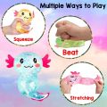 MAJESTICX Sugar Filled Squishy Stress Glitter Cute Shape Glitter Squishy Fidget Stress Ball Cute Soothing Texture Squeeze Sensory Toys For Stress Anxiety Relief. 