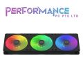 Cooler Master MasterFan SF360R ARGB 360mm All-In-One Square Frame Fan w/ 24 Independently-Controlled ARGB LEDS, Cable Management, PWM Control Fan for Computer Case and CPU Liquid Cooler (2 YEARS WARRANTY BY BAN LEONG TECHNOLOGIES PTE LTD). 
