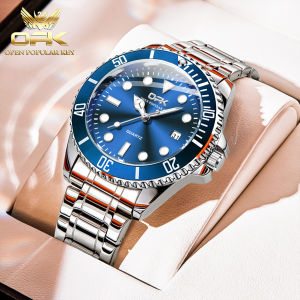 OLEVS Mens Watch On Sale Waterproof Original Business Fashion Mens Casual Watch Stainless Steel Strap With Gift Box COD